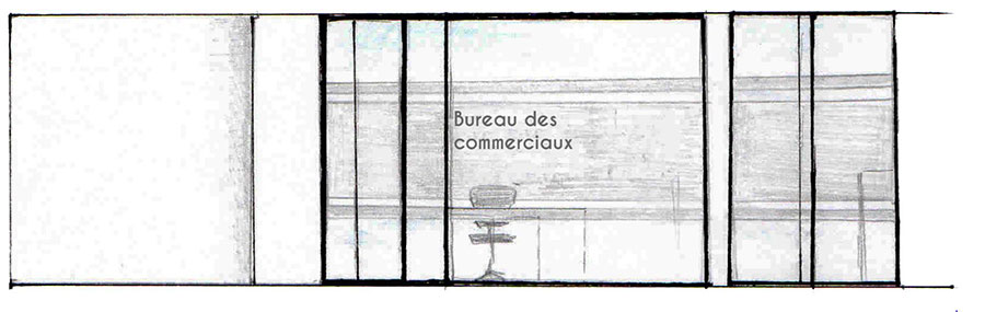 Bureau des commerciaux