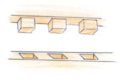 Tenon et mortaise