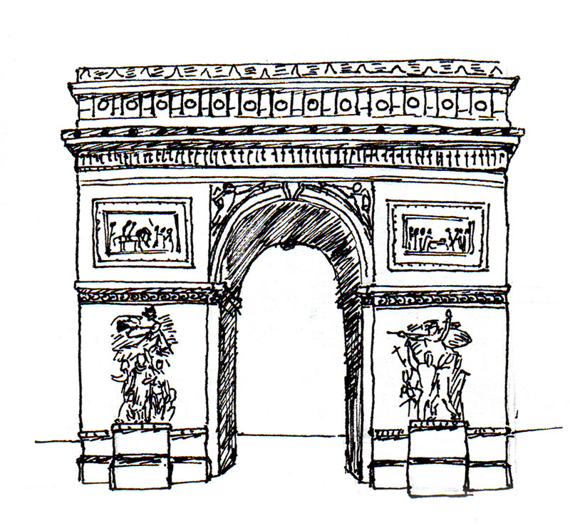 L'arc de triomphe